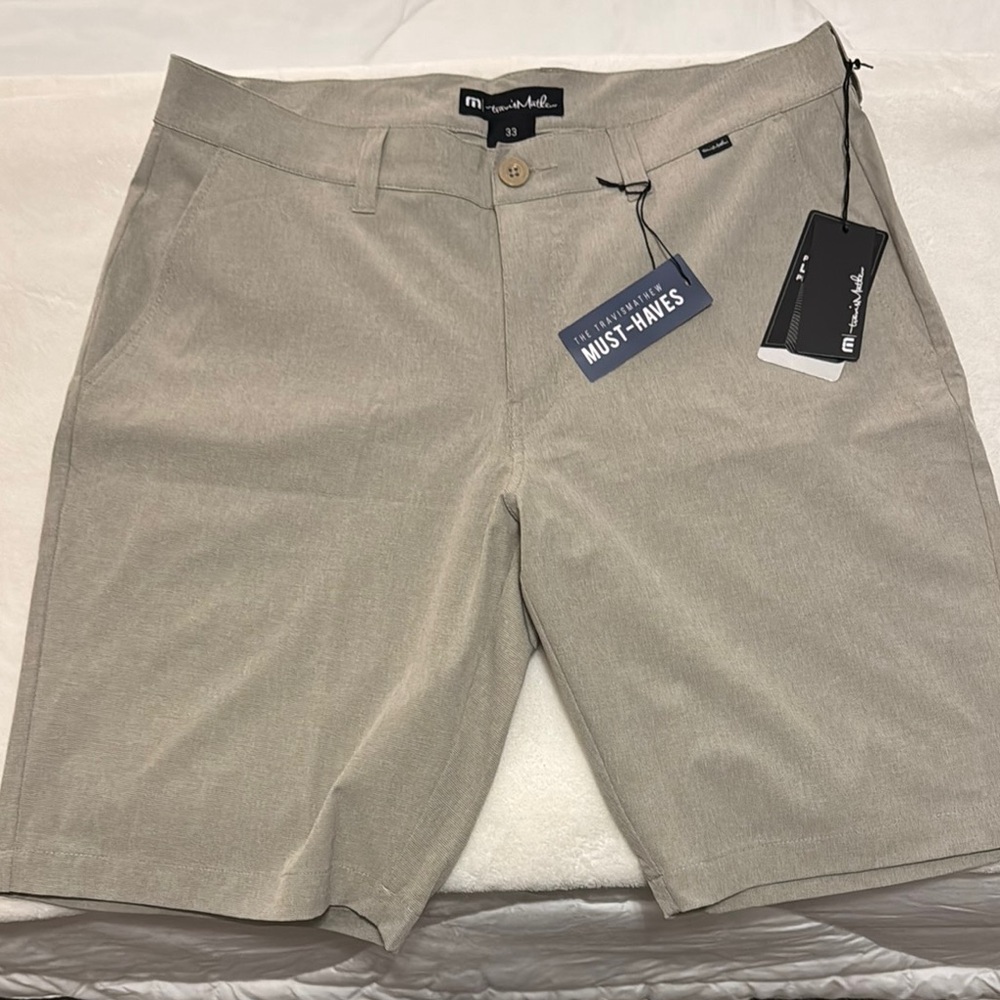 Travis Matthew’s Men's Tan Shorts